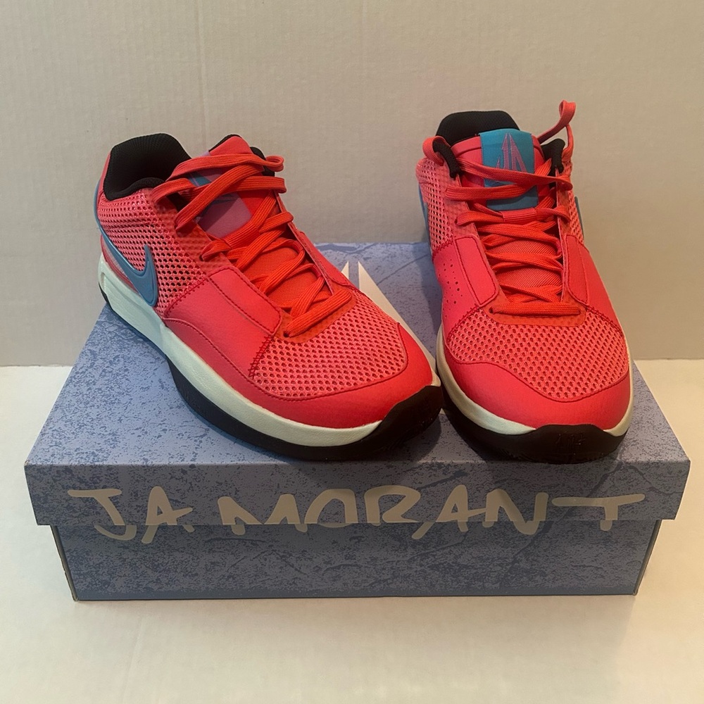 JA MORANT Nike Ember Glow, Mens/Boys Size 7.5